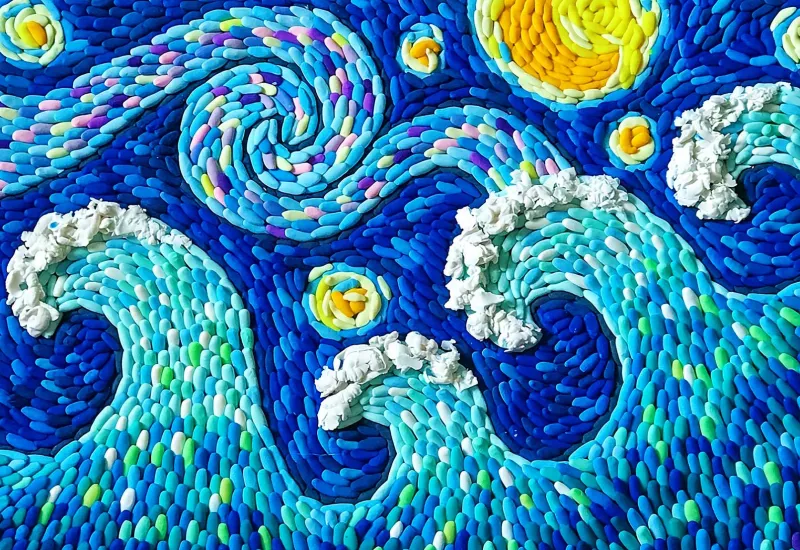 Пластилиновая живопись