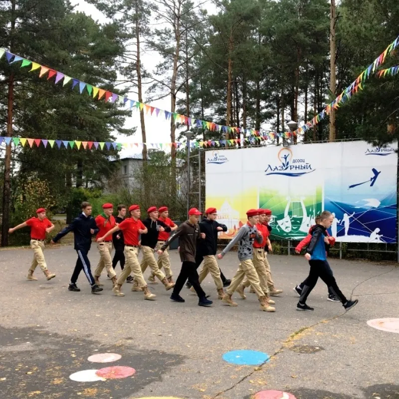 Интенсивные учебные сборы для юнармейцев